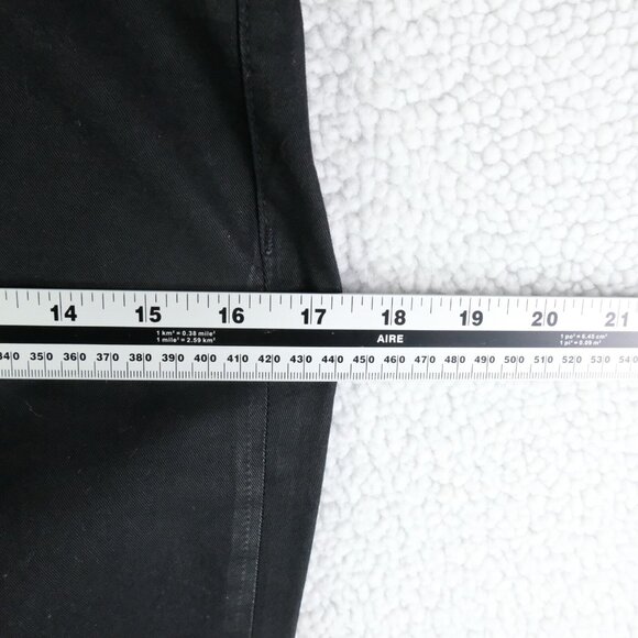 J Brand Jeans Womens 28 Black Bell Bottom Mid Rise Stretch Waxed Denim - Picture 8 of 15